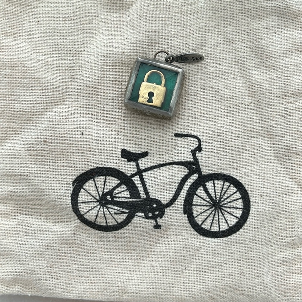 Jewel Kade Lock & Bike Charm